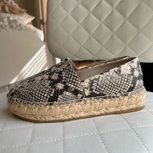 Steve Madden Snakeskin Platform Espadrilles